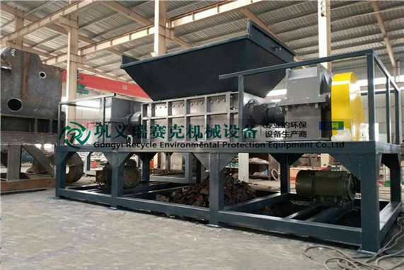 撕碎機(jī)_撕碎自行車，雙軸撕碎機(jī)視頻